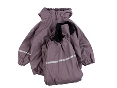 CeLaVi moonscape rain set pants and jacket with fleece lining  